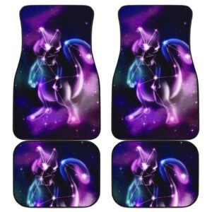 Mew Two Stars Galaxy theme Car Floot Mats 191026