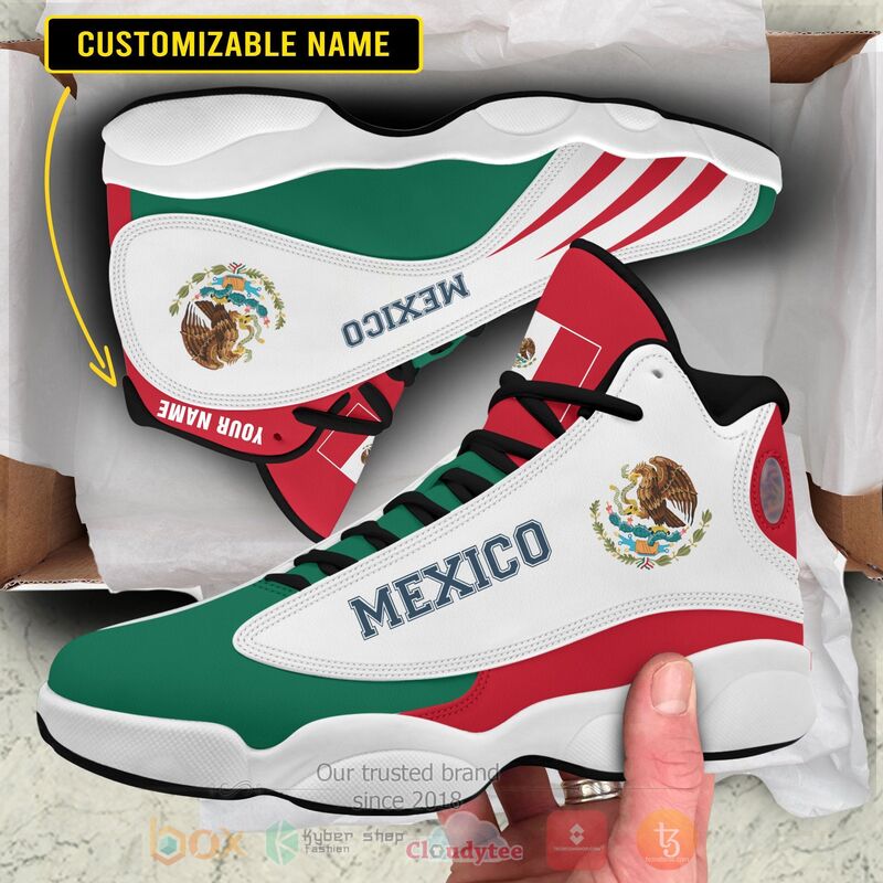 Mexico Personalized Red Green Air Jordan 13 Shoes Mexico Personalized Red Green Air Jordan 13 Shoes
