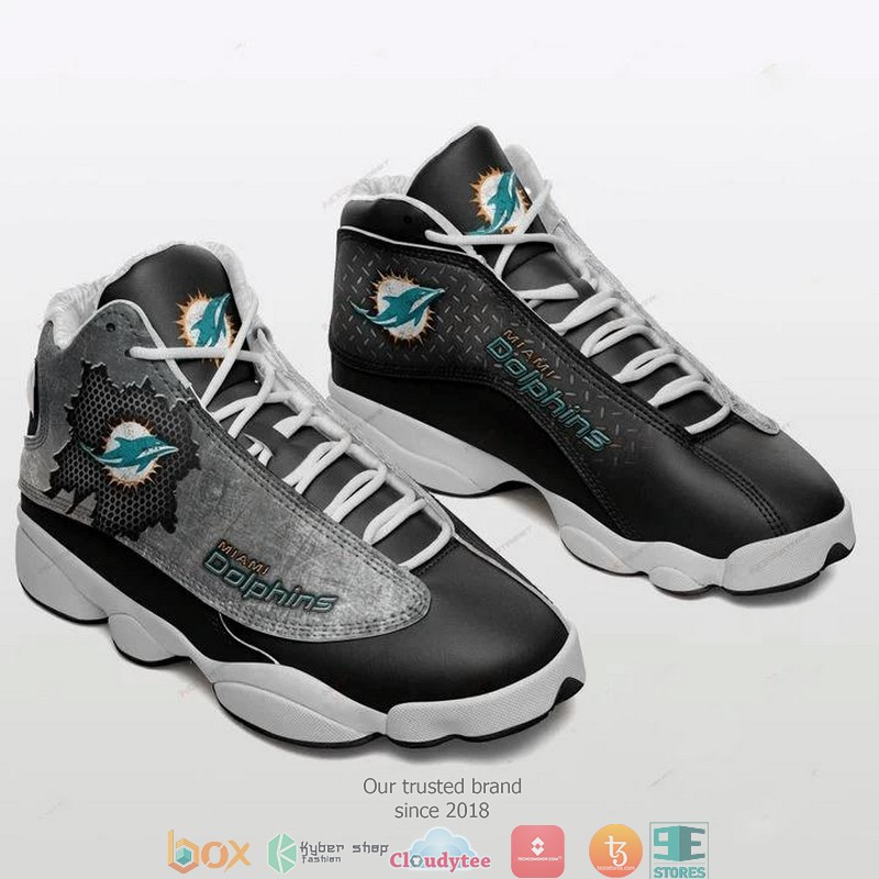 Miami Dolphins Nfl Football Teams Air Jordan 13 Sneaker Shoes Miami Dolphins Nfl Football Teams Air Jordan 13 Sneaker Shoes