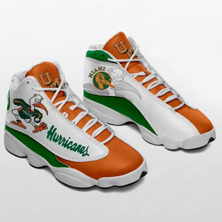 Miami-Hurricanes-Ncaa-Ver-4-Air-Jordan-13-Sneaker-2