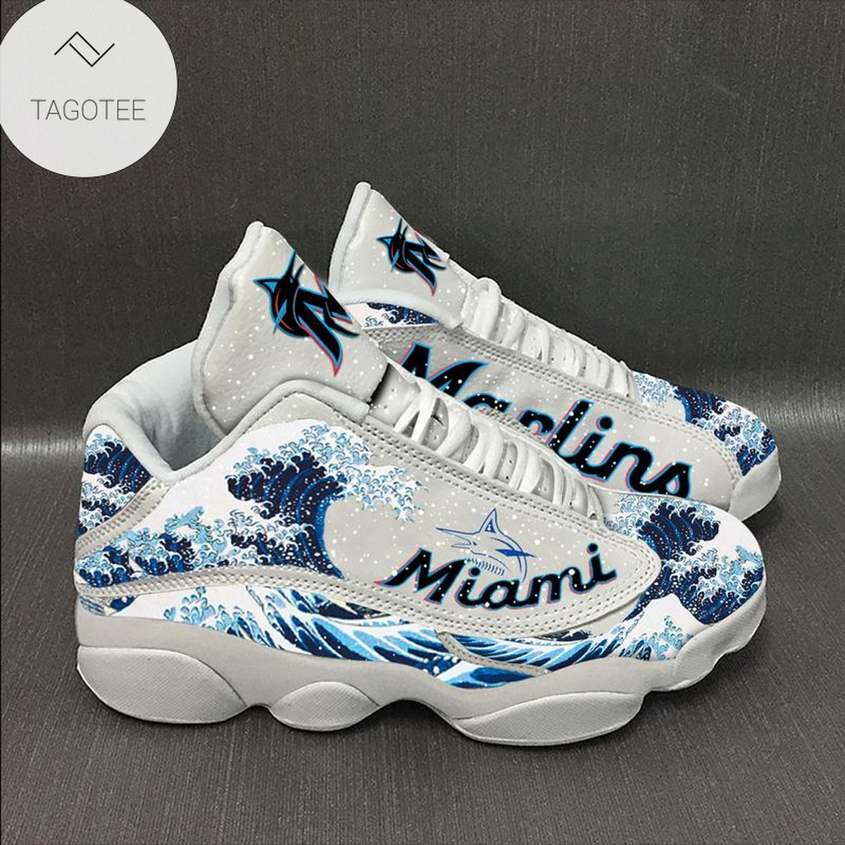 Miami Marlins Sneakers Air Jordan 13 Shoes Miami Marlins Sneakers Air Jordan 13 Shoes