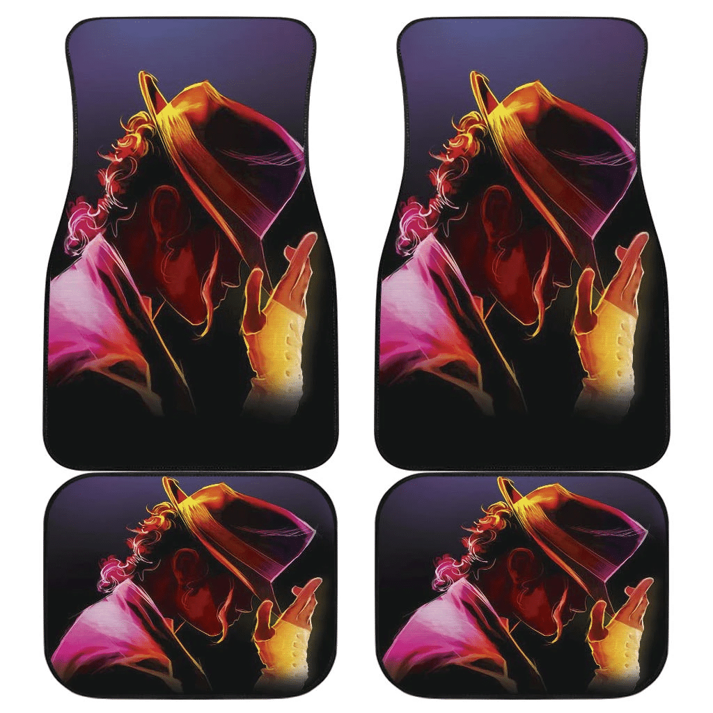 Michael Jackon Art Car Floor Mats King Of Pop H050320 Michael Jackon Art Car Floor Mats King Of Pop H050320