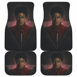 Michael Jackon Art King Of Pop Car Floor Mats H050320