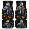 Michael Myers Art Halloween Car Floor Mats Movie Fan Gift H063020