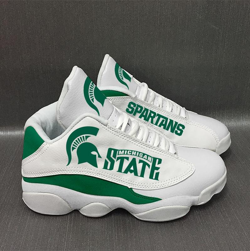 Michigan State Spartans Ncaa Air Jordan 13 Sneaker Michigan State Spartans Ncaa Air Jordan 13 Sneaker
