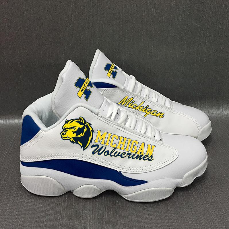Michigan Wolverines Ncaa Ver 1 Air Jordan 13 Sneaker Michigan Wolverines Ncaa Ver 1 Air Jordan 13 Sneaker