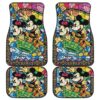 Mickey & Minnie Mosaic Art Car Floor Mats Cartoon H040820