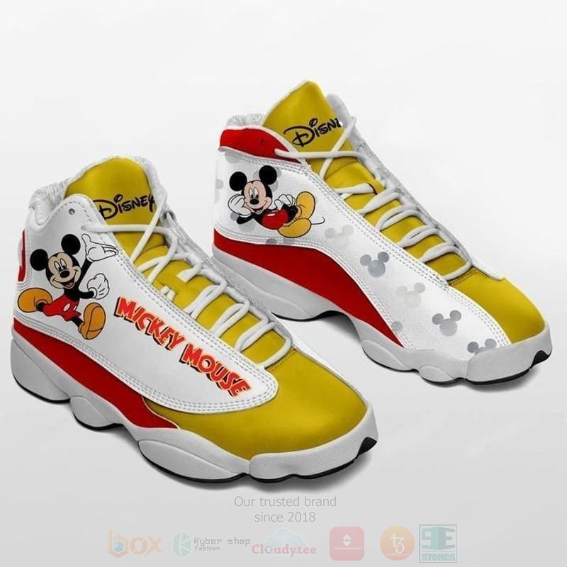 Mickey Mouse Disney Air Jordan 13 Shoes Mickey Mouse Disney Air Jordan 13 Shoes