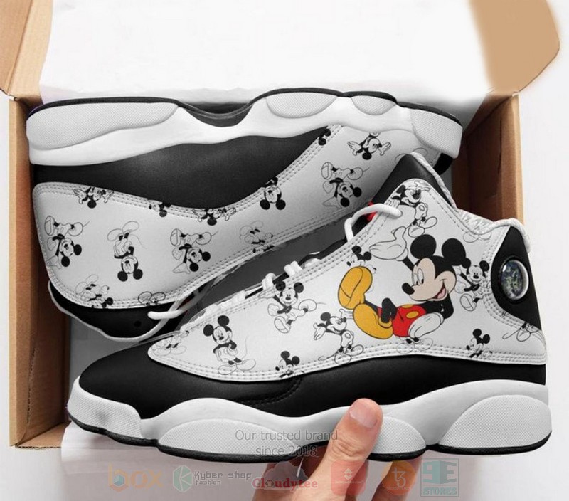Mickey Mouse Disney Mickey Mouse Air Jordan 13 Shoes Mickey Mouse Disney Mickey Mouse Air Jordan 13 Shoes