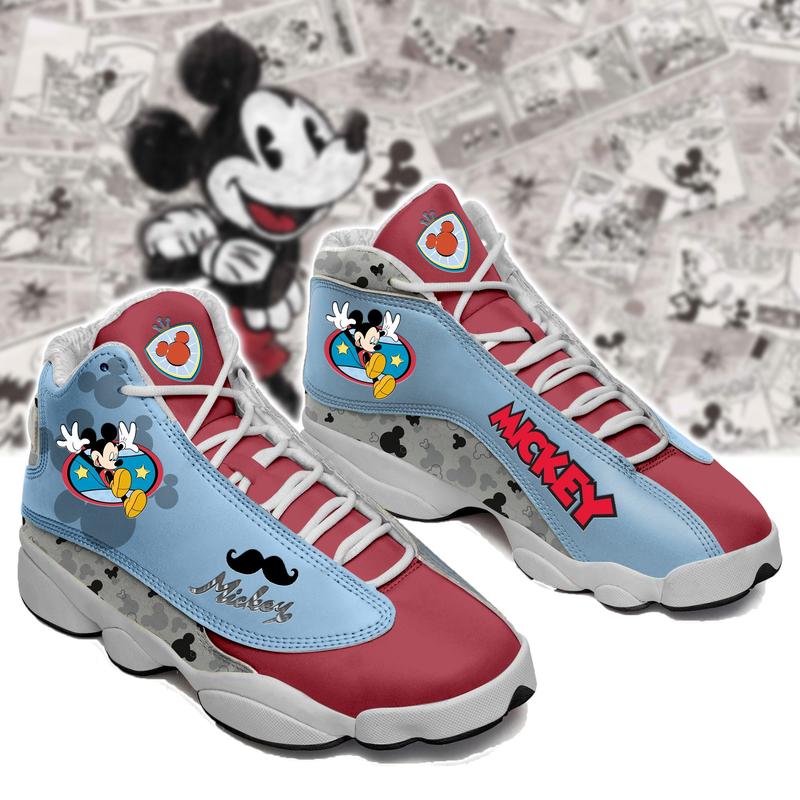 Mickey Mouse Ver 3 Air Jordan 13 Sneaker Mickey Mouse Ver 3 Air Jordan 13 Sneaker