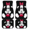 Mickey and Minnie Cute Disney Cartoon Car Floor Mats H042220