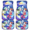 Mickey and Minnie Love Art Car Floor Mats Cartoon H031720