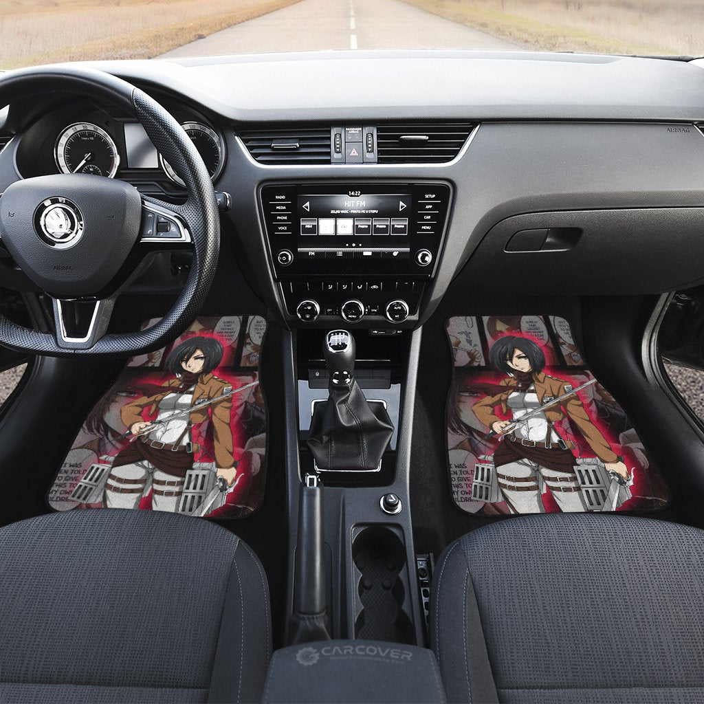 Mikasa-Car-Floor-Mats-Custom-Anime-Attack-On-Titan-Car-Interior-Accessories-2