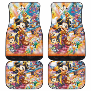 Mikey And Friends Cartoon Cute Halloween Car Floor Mats Amazing Gift H100120