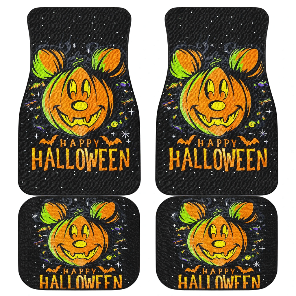 Mikey Cartoon Cute Halloween Car Floor Mats Amazing Gift H100120 Mikey Cartoon Cute Halloween Car Floor Mats Amazing Gift H100120