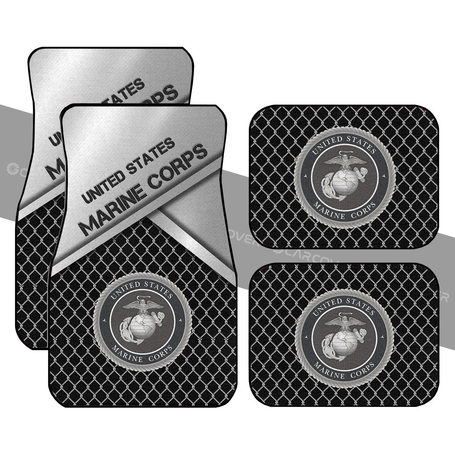 Military Marine Corps Car Floor Mats Custom Car Interior Accessories Military Marine Corps Car Floor Mats Custom Car Interior Accessories