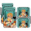 Minamoto Kou Car Floor Mats Custom Toilet-Bound Hanako-kun Anime Car Accessories