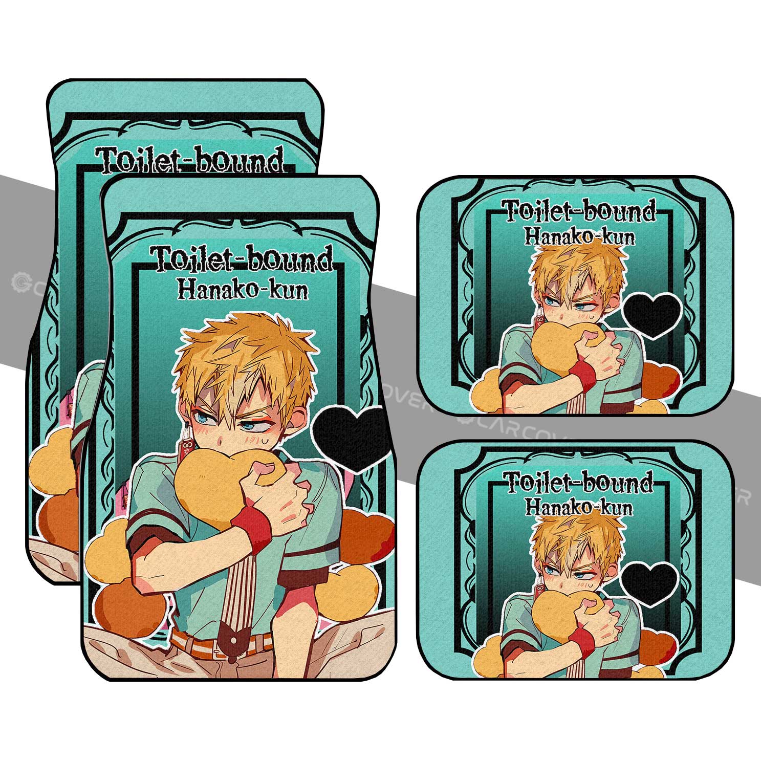 Minamoto Kou Car Floor Mats Custom Toilet-Bound Hanako-kun Anime Car Accessories Minamoto Kou Car Floor Mats Custom Toilet-Bound Hanako-kun Anime Car Accessories
