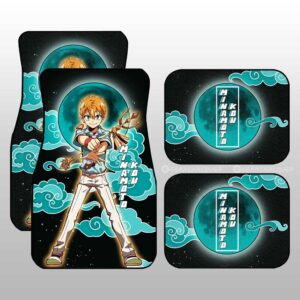 Minamoto Kou Car Floor Mats Custom Toilet-Bound Hanako-kun Anime Gifts For Fans