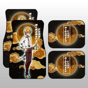 Minamoto Teru Car Floor Mats Custom Toilet-Bound Hanako-kun Anime Gifts For Fans