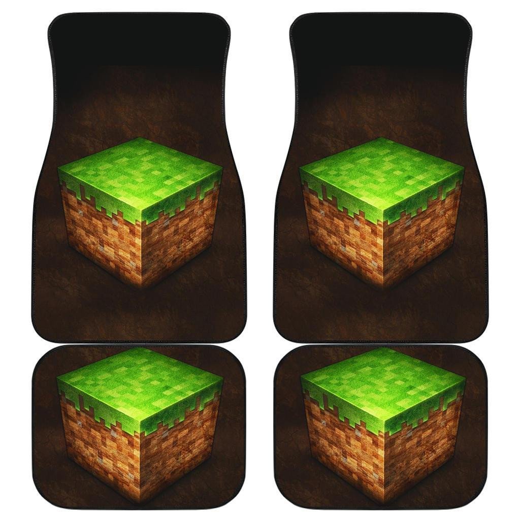 Minecraft Stone Walls Car Floor Mats 191026 Minecraft Stone Walls Car Floor Mats 191026