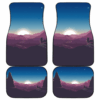 Minimalist Landscape Horizon Car Floor Mats UBC022606