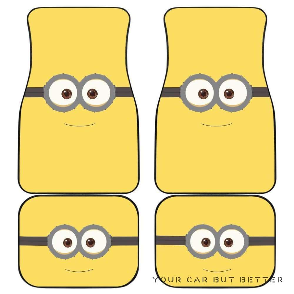 Minion Car Floor Mats Minion Car Floor Mats