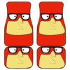 Minivip Red theme Car Floor Mats 191026