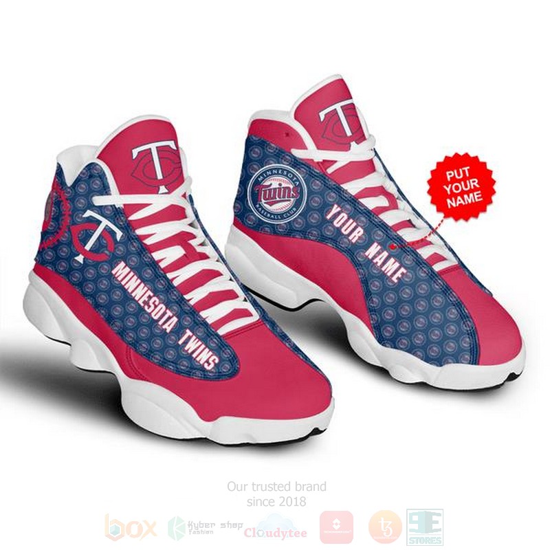 Minnesota Twins Mlb Custom Name Air Jordan 13 Shoes Minnesota Twins Mlb Custom Name Air Jordan 13 Shoes