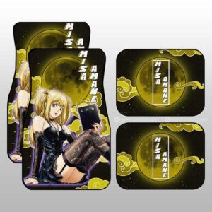Misa Amane Car Floor Mats Custom Death Note Anime Car Accessories