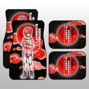 Mitsuba Sousuke Car Floor Mats Custom Toilet-Bound Hanako-kun Anime Gifts For Fans
