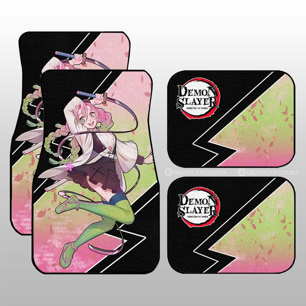 Mitsuri Kanroji Car Floor Mats Custom Demon Slayer Anime Car Accessories Mitsuri Kanroji Car Floor Mats Custom Demon Slayer Anime Car Accessories