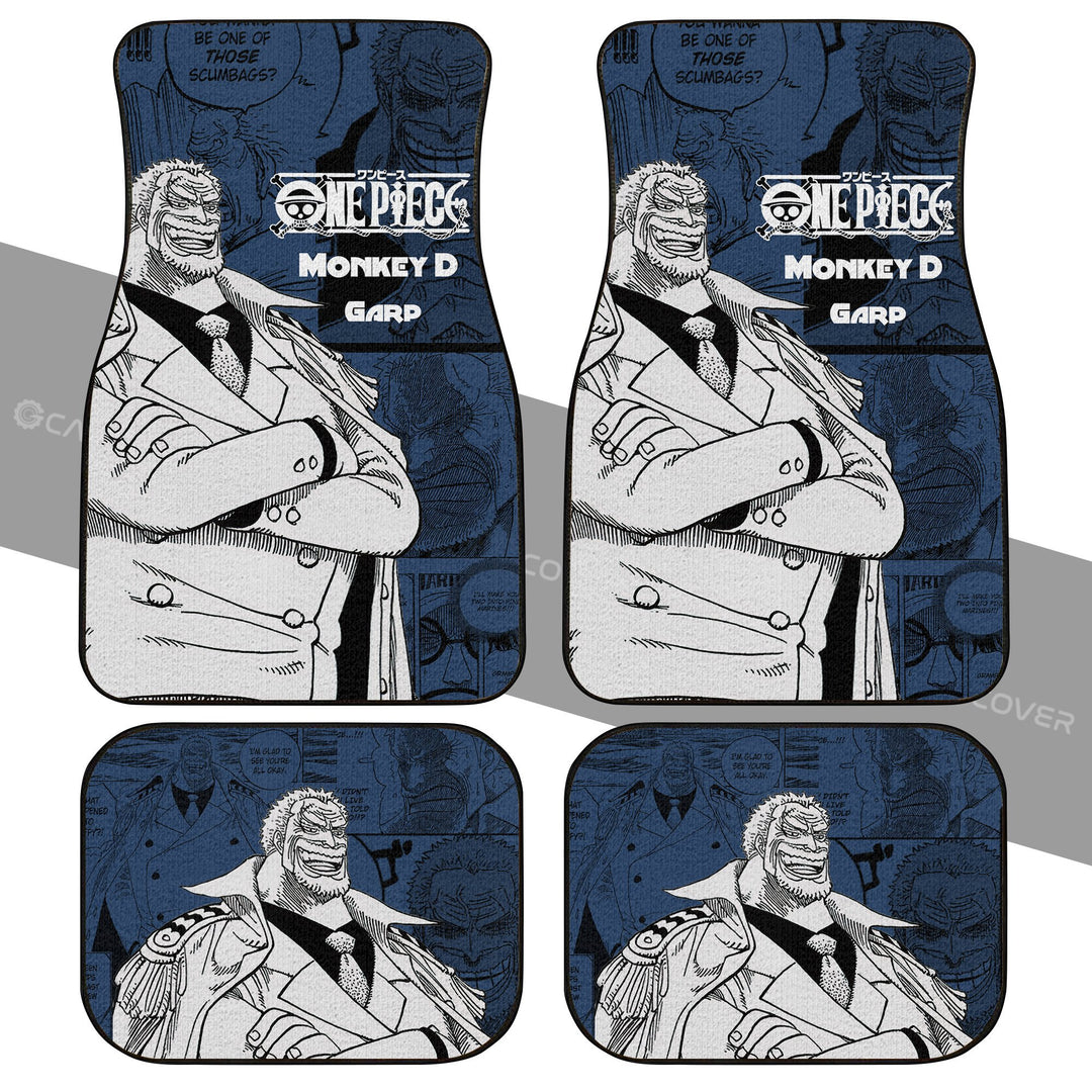 Monkey-D-Garp-Car-Floor-Mats-Custom-Anime-Mix-Manga-One-Piece-Car-Interior-Accessories-1