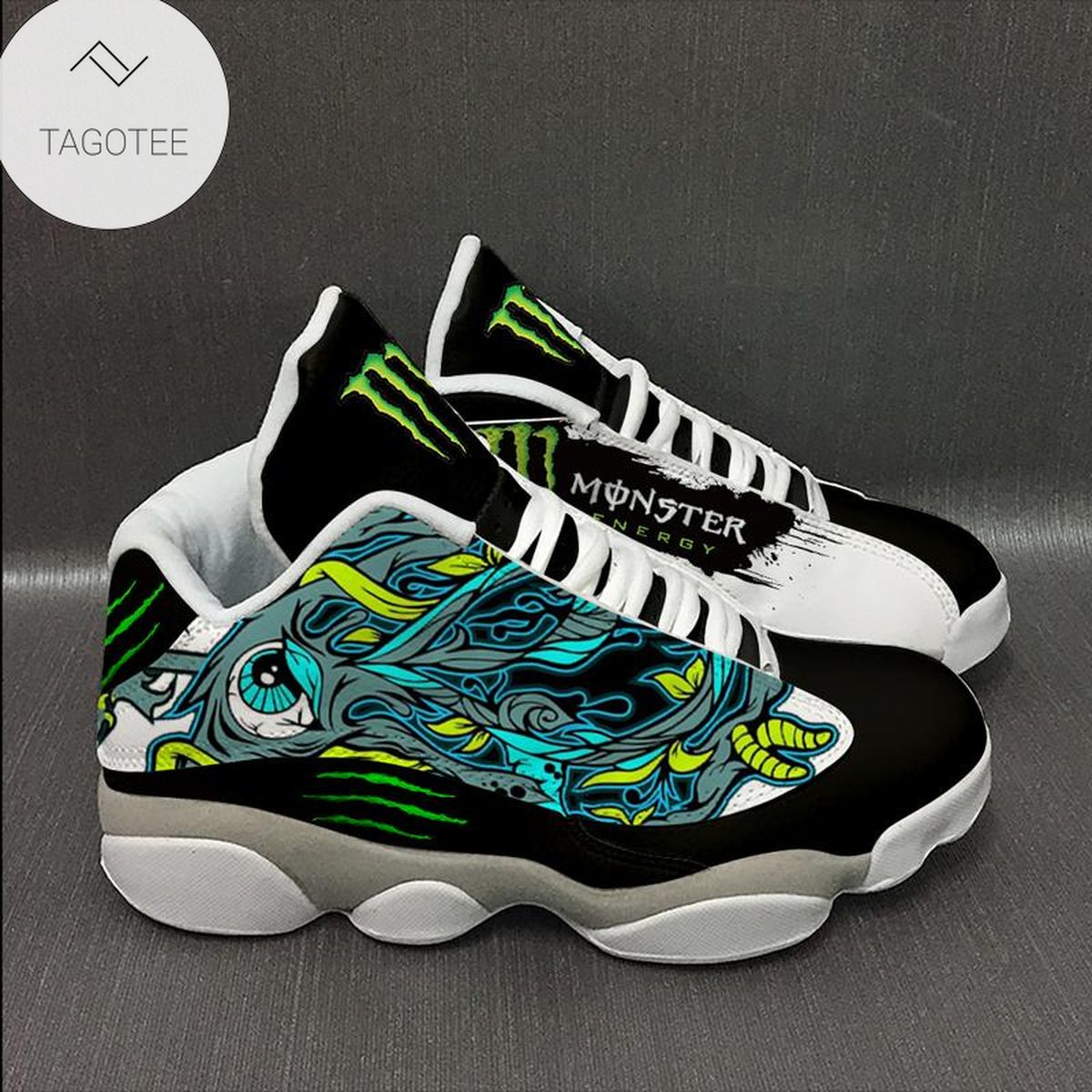 Monster Energy Drink Sneakers Air Jordan 13 Shoes Monster Energy Drink Sneakers Air Jordan 13 Shoes