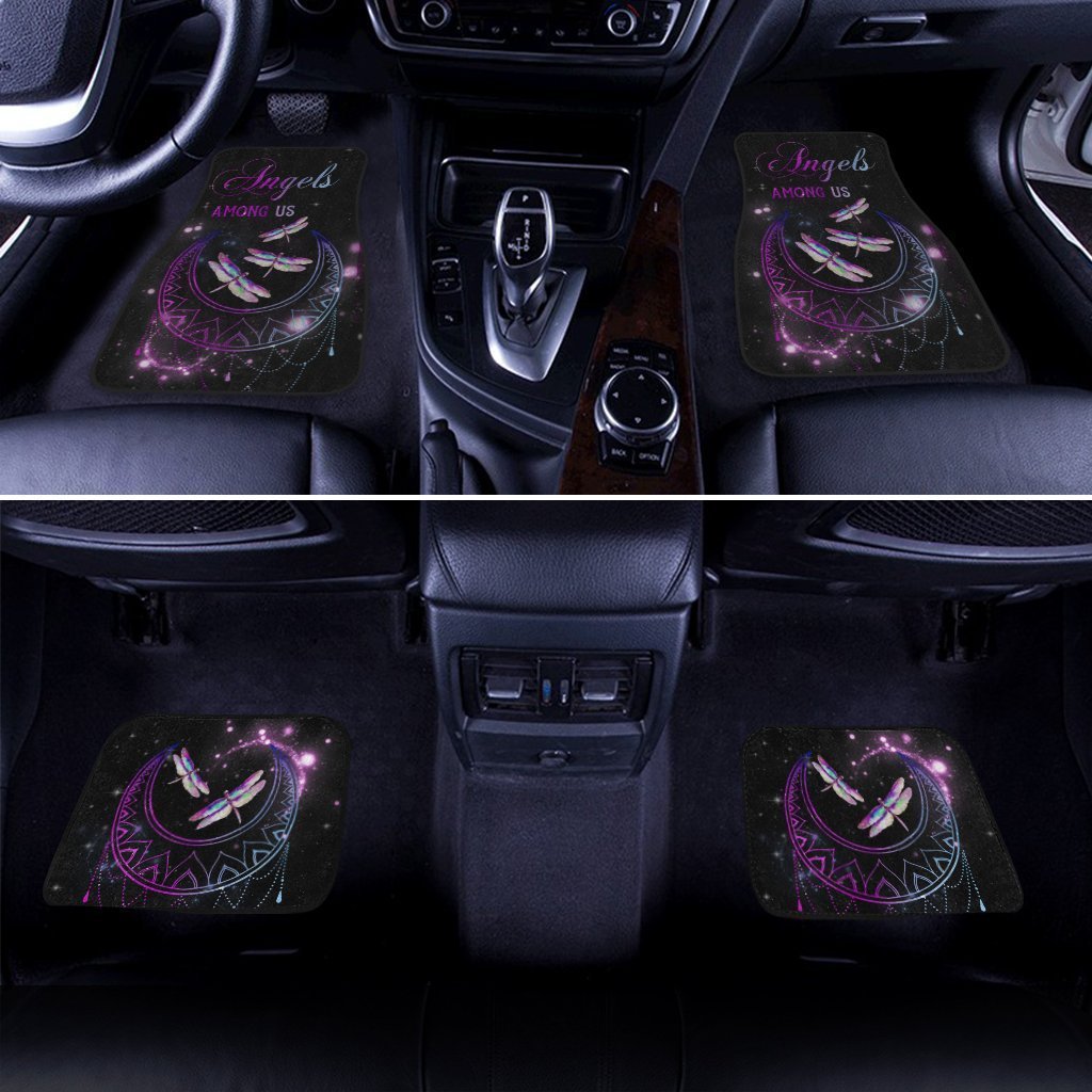 Moon-Mandala-Dragonfly-Car-Floor-Mats-Custom-Car-Accessories-1
