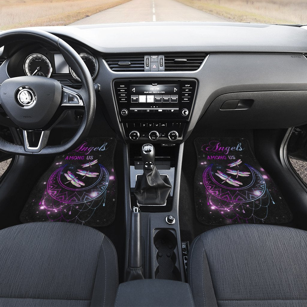 Moon-Mandala-Dragonfly-Car-Floor-Mats-Custom-Car-Accessories-2