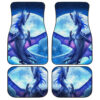 Moonlight Dragon Car Floor Mats Custom Mythical Creature Car Accessories