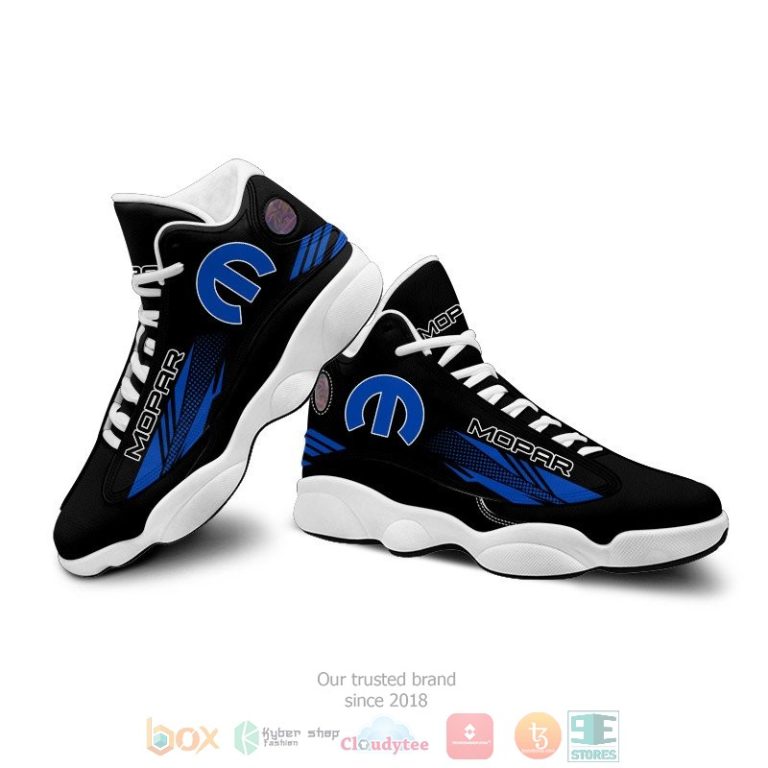 Mopar-Black-Air-Jordan-13-Shoes-3