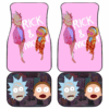 Morty Smith Rick Sanchez Rick & Morty Cartoon Car Floor Mats UBC022623