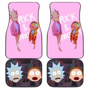 Morty Smith Rick Sanchez Rick & Morty Cartoon Car Floor Mats UBC022623