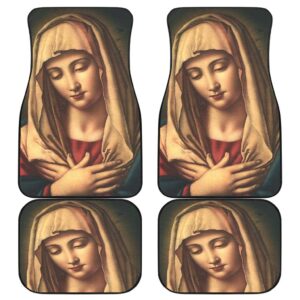 Mother Mary Car Mats
