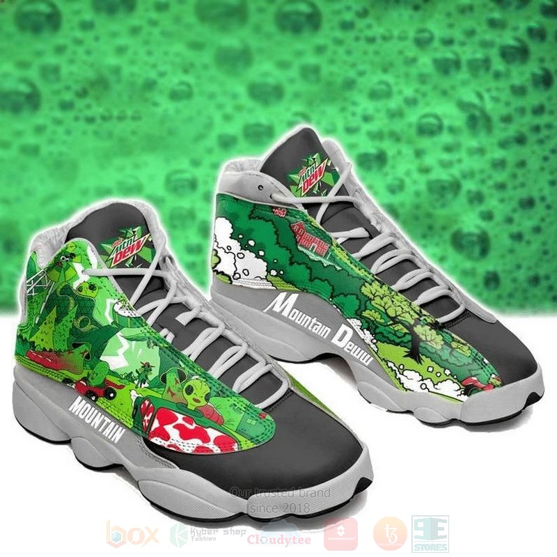 Mountain Dew Air Jordan 13 Shoes 2 Mountain Dew Air Jordan 13 Shoes 2