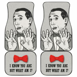 Movie Wee Pee Herman Car Floor Mats Amazing Gift Ideas H290720