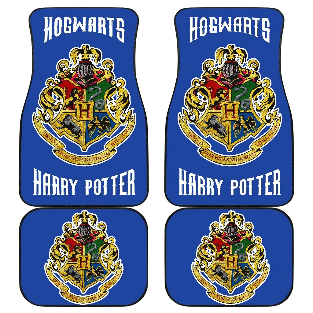 Movies Harry Potter Hogwarts Car Floor Mats Fan Gift H1224 Movies Harry Potter Hogwarts Car Floor Mats Fan Gift H1224
