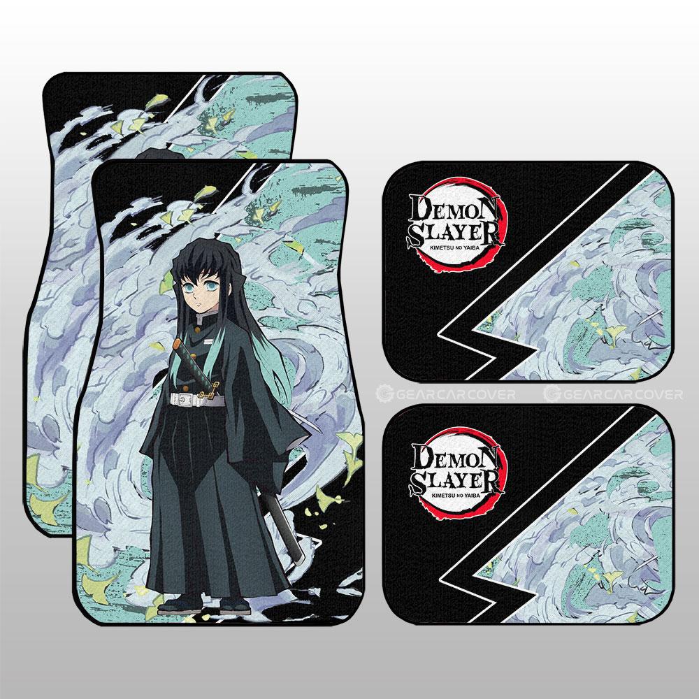 Muichirou Tokitou Car Floor Mats Custom Demon Slayer Anime Car Accessories Muichirou Tokitou Car Floor Mats Custom Demon Slayer Anime Car Accessories