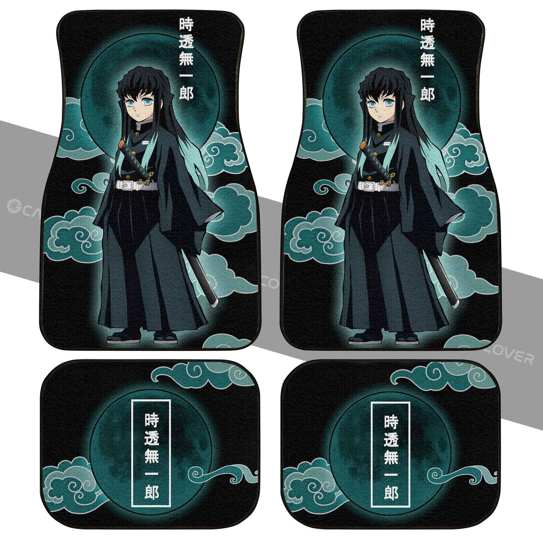 Muichirou-Tokitou-Car-Floor-Mats-Custom-Demon-Slayer-Anime-Car-Interior-Accessories-1
