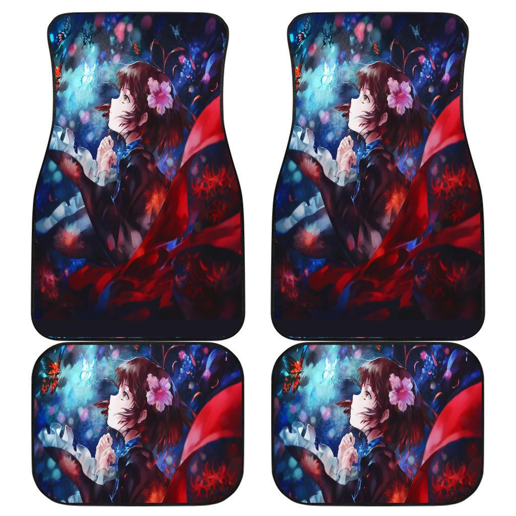 Mumei Anime Girl Flowers Car Floor Mats 191028 Mumei Anime Girl Flowers Car Floor Mats 191028