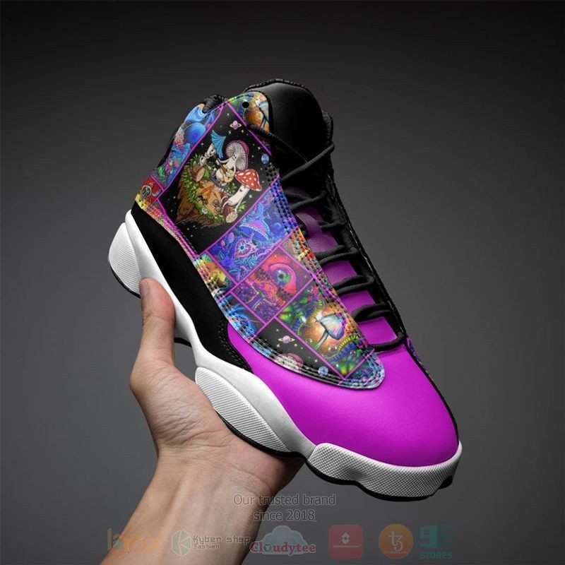 Mushroom Psychedelic Air Jordan 13 Shoes Mushroom Psychedelic Air Jordan 13 Shoes