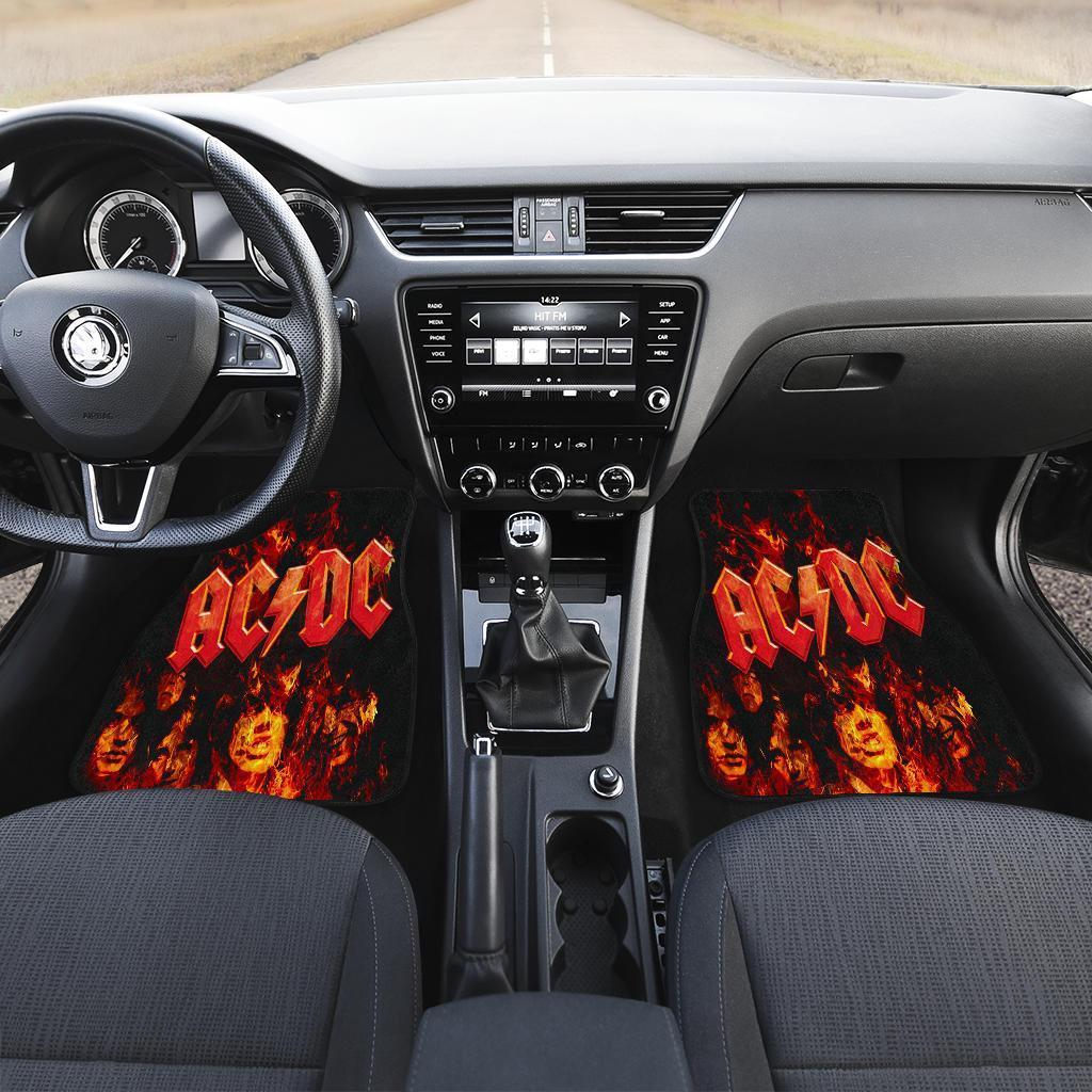 Music-Rock-ACDC-Band-on-Fire-Logo-in-black-theme-Car-Floor-Mats-191017-2
