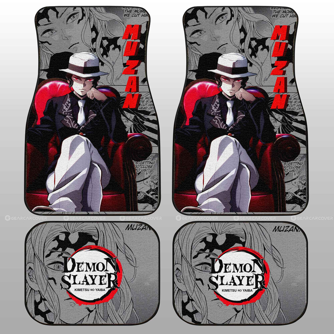 Muzan-Car-Floor-Mats-Custom-Demon-Slayer-Anime-Mix-Manga-Gifts-For-Fans-1